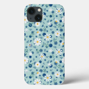 Case-Mate iPhone Case Retro motif floral avec marguerites.