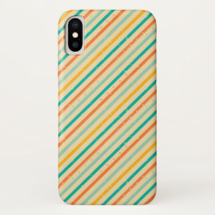 Etui iPhone Case-Mate Rétro motif rayé grunge