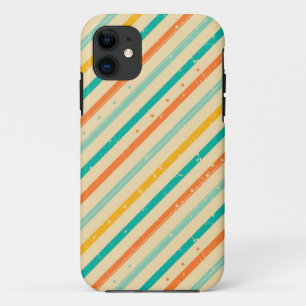 Coque Case-Mate iPhone Rétro motif rayé grunge