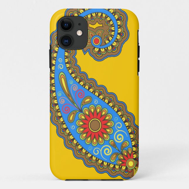 Coques Case-Mate iPhone Rétro Paisley (Dos)