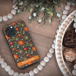 Case-Mate iPhone Case Retro Plutôt Amusant Floral Dragonfly Nom personna