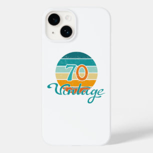 Coque Case-Mate iPhone Retro Sunset 70 Vintage en détresse
