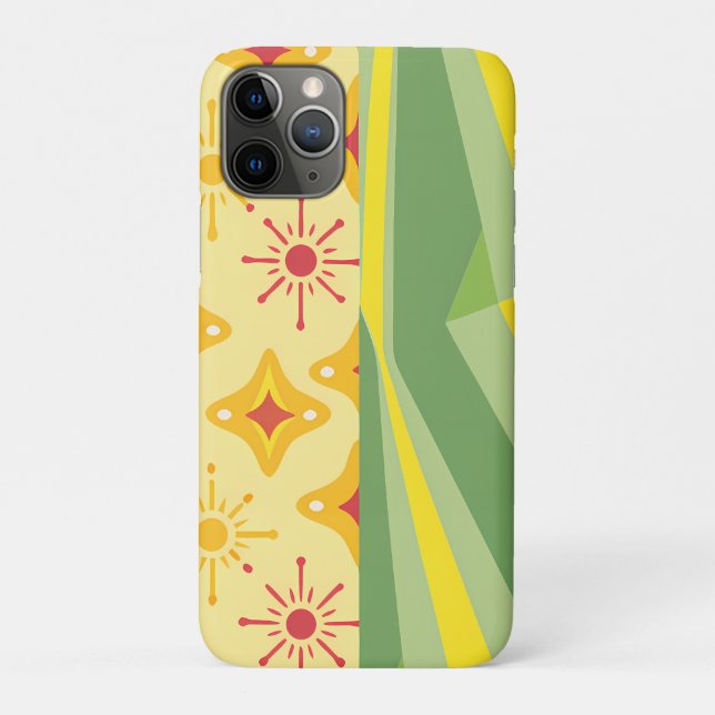 Coques Case-Mate iPhone Retro Sunshine Patterns – Bold Colorful  (Dos)