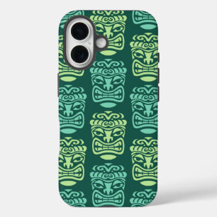Coque Pour iPhone 16 Retro Tiki Beach Bar Motif