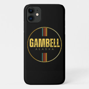 Case-Mate iPhone Case Retro vintage Gambell City État d'Alaska les année