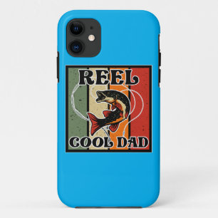 Case-Mate iPhone Case Retro Vintage Pêche Reel Cool Papa Pêcheur Amant