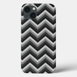 iPhone 13 Coque Rétro zigzag Chevron de motif