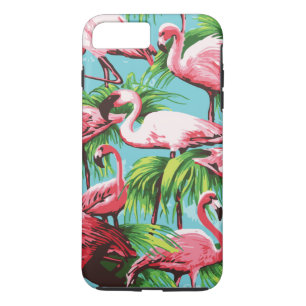 Coque Case-Mate Pour iPhone Rétros Flamants roses roses frais
