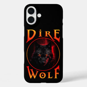 Coque Pour iPhone 16 Plus Réunion de loup de Black Dire