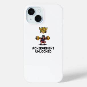 Coque Case-Mate iPhone Réussite Débloquée Niveau 99 Motivation Pixel Gym