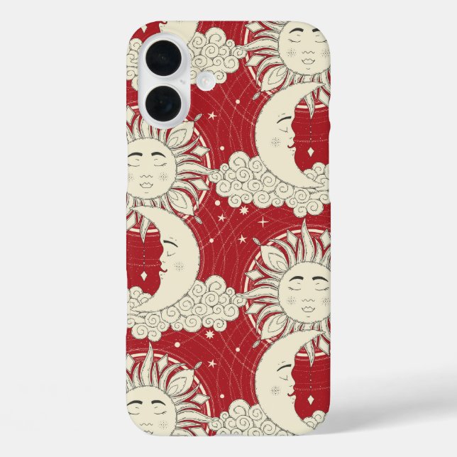 Coques Case-Mate iPhone rêve bohème rouge (Verso)