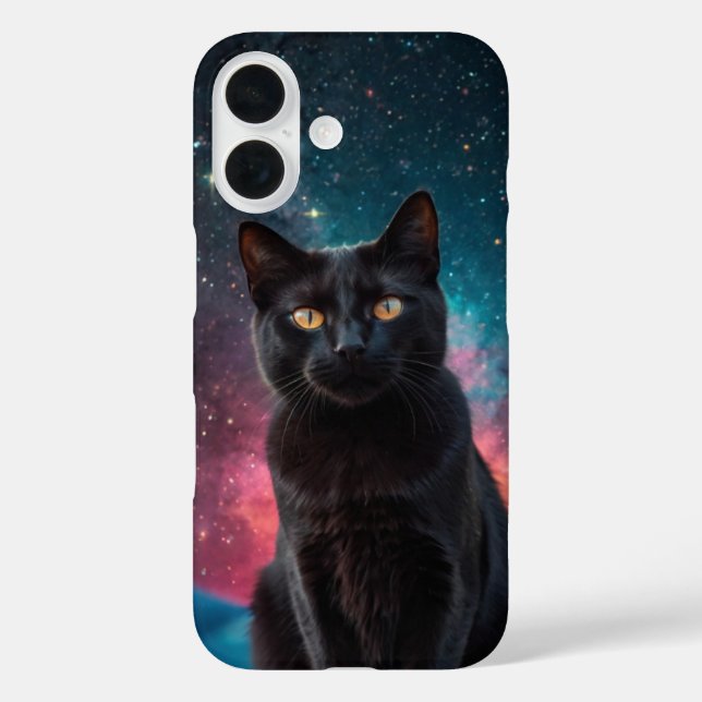 Coques Case-Mate iPhone Rêve de chat de galaxie (Verso)