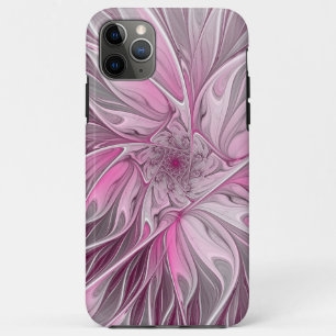 Case-Mate iPhone Case Rêve de fleur rose fractal, Motif d'Imaginaire flo