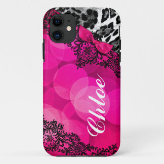 Etui iPhone Case-Mate Rêve de léopard de 311 roses indien dans l'arc de