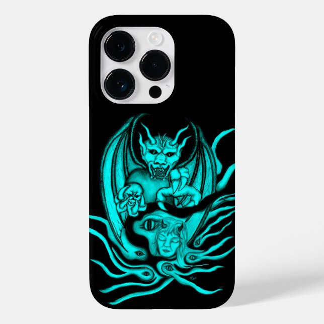 Coques Case-Mate iPhone Rêve de minuit - démons (Verso)