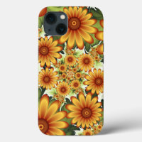 Rêve Floral, Art Fractal Moderne Abstrait Fleur