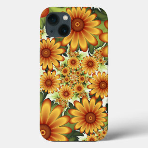 Case-Mate iPhone Case Rêve Floral, Art Fractal Moderne Abstrait Fleur