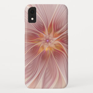 Case-Mate iPhone Case Rêve floral rose doux Fleur d'art fractal Abstrait
