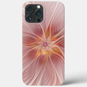 Case-Mate iPhone Case Rêve floral rose tendre Art fractal abstrait Fleur