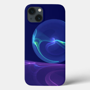 Case-Mate iPhone Case Rêve Violet Bleu Lumineux Art Fractal Abstrait