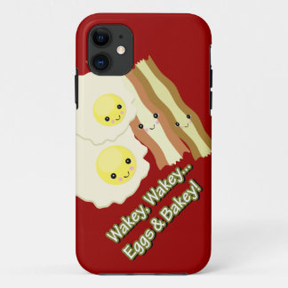 Coque Case-Mate iPhone Réveil réveil œufs et bacon kawaii