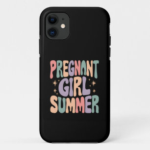 Case-Mate iPhone Case Révélation de grossesse Fille enceinte Fête prénat