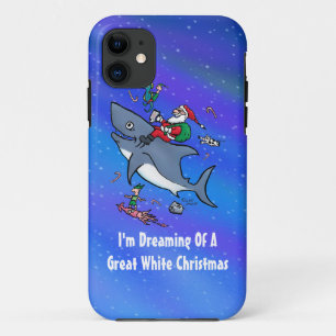 Etui iPhone Case-Mate Rêver D'Un Grand Noël De Requin Blanc
