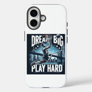 Coque Pour iPhone 16 Rêver grand, jouer dur
