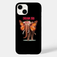 Rêver Gros Comme Un Inspirationnel Éléphant
