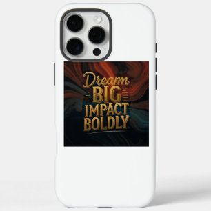 Coque iPhone 16 Pro Max Rêver un grand impact audacieux