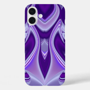 Coque Pour iPhone 16 Plus Rêves arc-en-ciel à fleurs violettes
