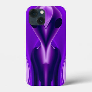 Case-Mate iPhone Case Rêves arc-en-ciel violet 3D, Alien