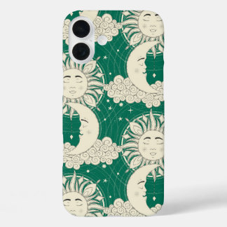 Coque Pour iPhone 16 Plus rêves bohèmes verts