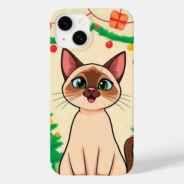 Coques Case-Mate iPhone 🐱 Rêves de chat douillet ✨ Fantaisie féline fanta (Verso)