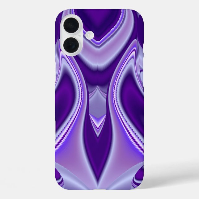 Coques Case-Mate iPhone Rêves de fleurs violettes (Verso)