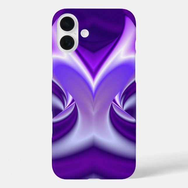 Coques Case-Mate iPhone Rêves de fleurs violettes (Verso)