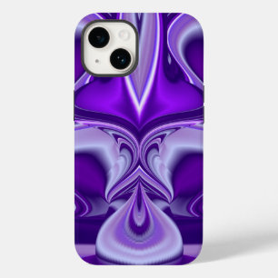 Coque Pour iPhone 14 Rêves de fleurs violettes