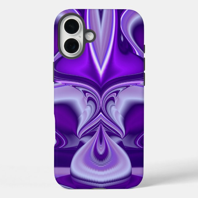 Coques Case-Mate iPhone Rêves de fleurs violettes (Verso)