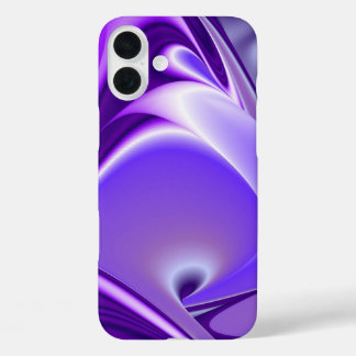 Coque Pour iPhone 16 Plus Rêves de fleurs violettes