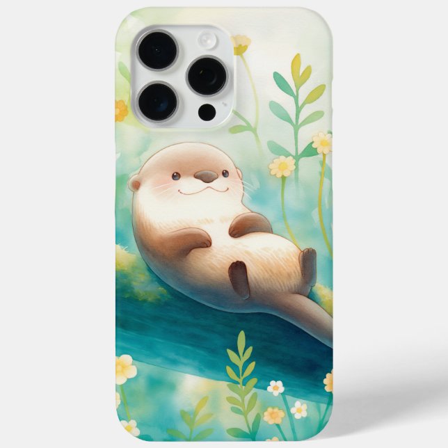 Coques Case-Mate iPhone Rêves Floraux et Branches Otter Refuge Douillet (Verso)