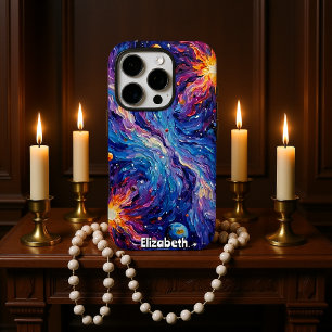 Coque iPhone 16 Pro Rêves Galactiques : Un voyage Starlit