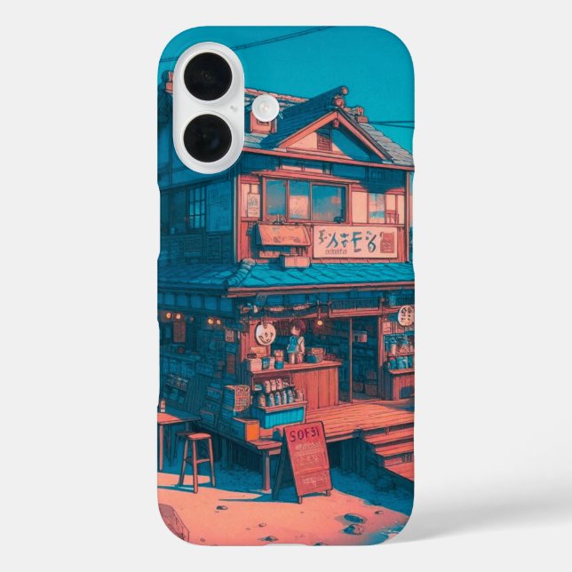 Coques Case-Mate iPhone Rêves Lofi au Bord de Mer (Verso)