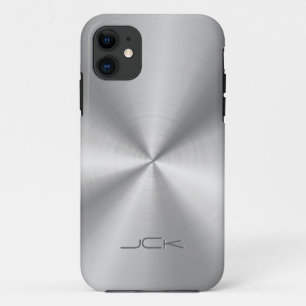 Coque Case-Mate iPhone Revêtement en acier inoxydable métallique moderne