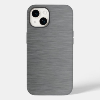 Coque Case-Mate iPhone Revêtement en métal brossé inoxydable
