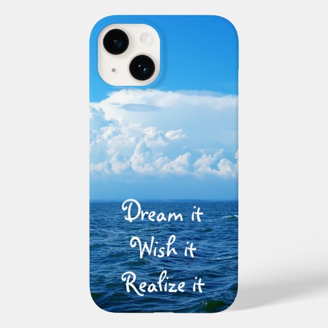 Coques Case-Mate iPhone Rêvez-vous qu'il le souhaite Réalisez-le devis Coq (Verso)