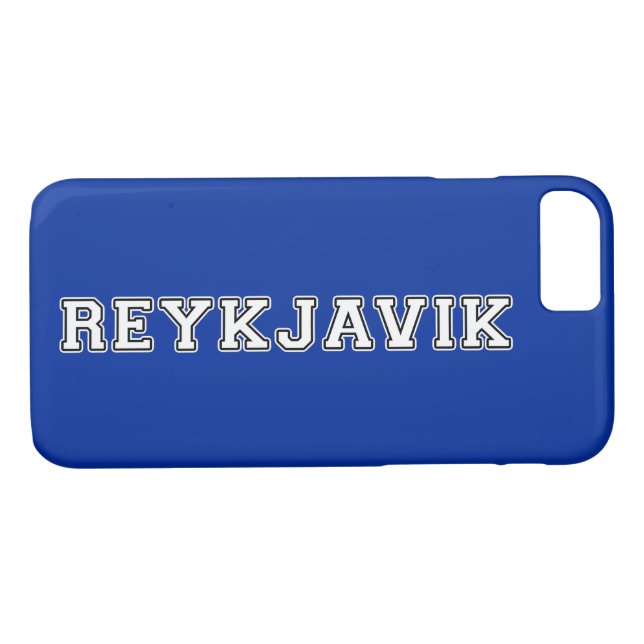 Coques Case-Mate iPhone Reykjavik Islande (Dos (Horizontal))