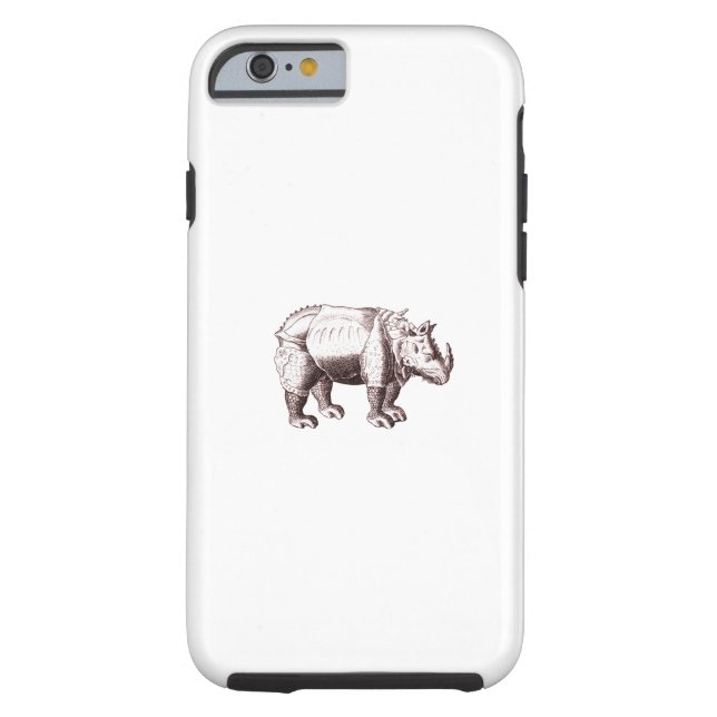 Coques Case-Mate iPhone Rhinocéros d'imaginaire après Albrecht Durer (Dos)