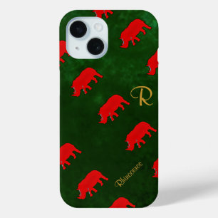 Coque Case-Mate iPhone rhinocéros mignons motif
