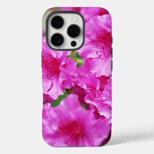 Coque iPhone 16 Pro Rhododendron rose printemps