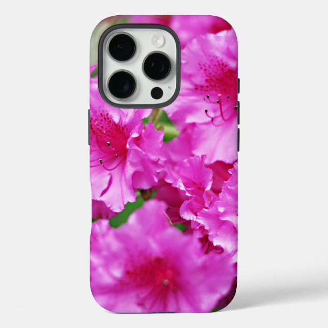 Coques Case-Mate iPhone Rhododendron rose printemps (Verso)